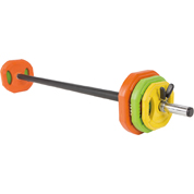 Rubber Coated Barbell Sets For Women Home Gym UV13605