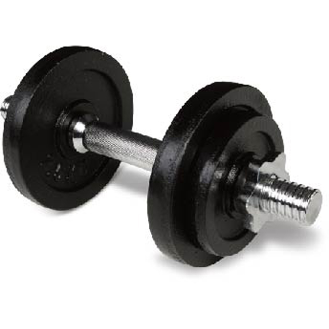 10kg Adjustable Black Painting Dumbbell set for men fitness training home gym workout UV11103