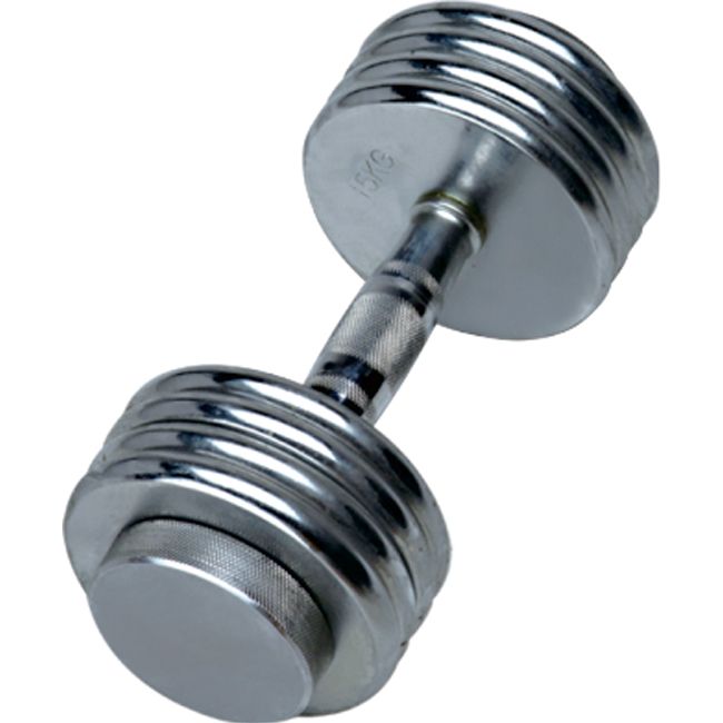 5/10/15kg Adjustable Chromed Dumbbell set men fitness for home gym UV11208