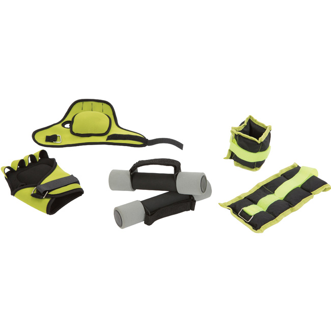 Ankle Weight, Soft Dumbbell and gloves weight Fitness Set UV12003
