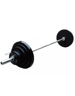 300LB Black Painting Barbell