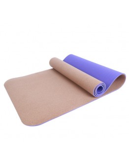 Cork Yoga Mat with TPE